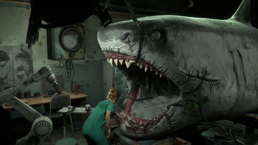 «Челюсти», «Пила » и стоматология — игроки пришли в восторг от хоррора Shark Dentist