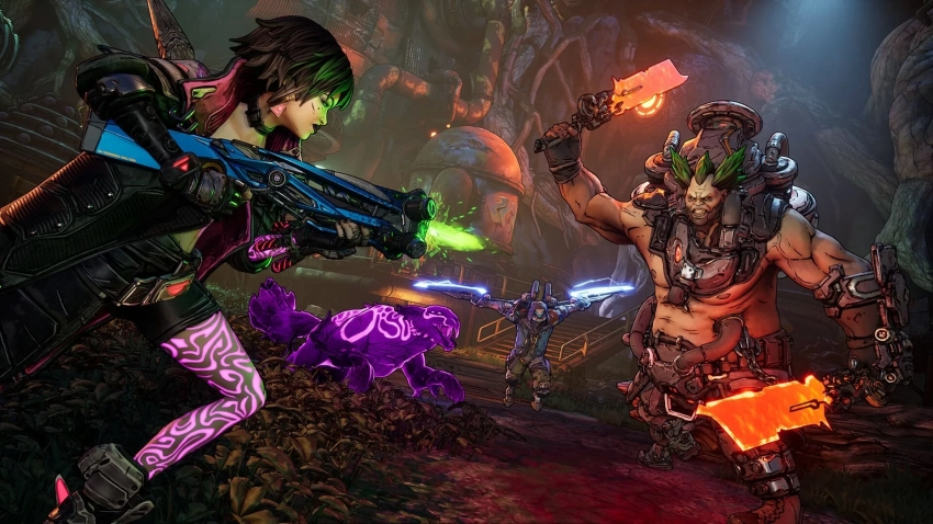 Психи из Borderlands 4 устроили побоище на арене WWE